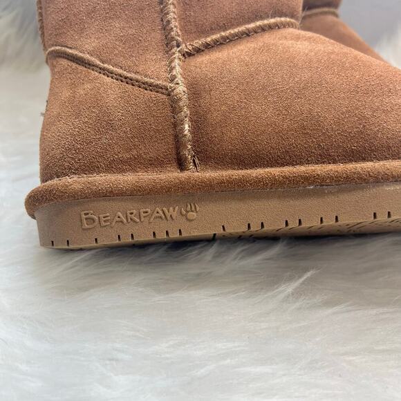 New With Flaw Women’s BEARPAW Emma Tall Winter Boot Size 6 - Picture 3 of 9
